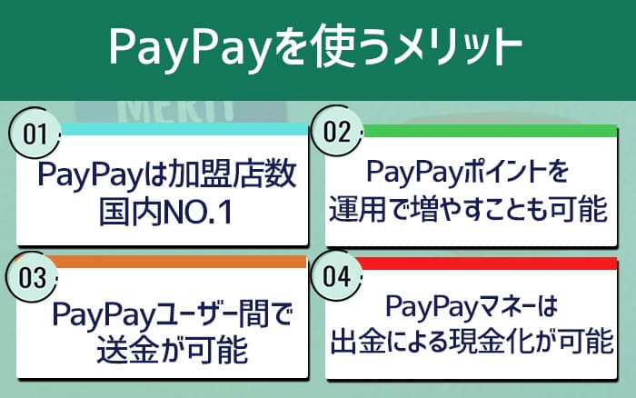 PayPayを使うメリット